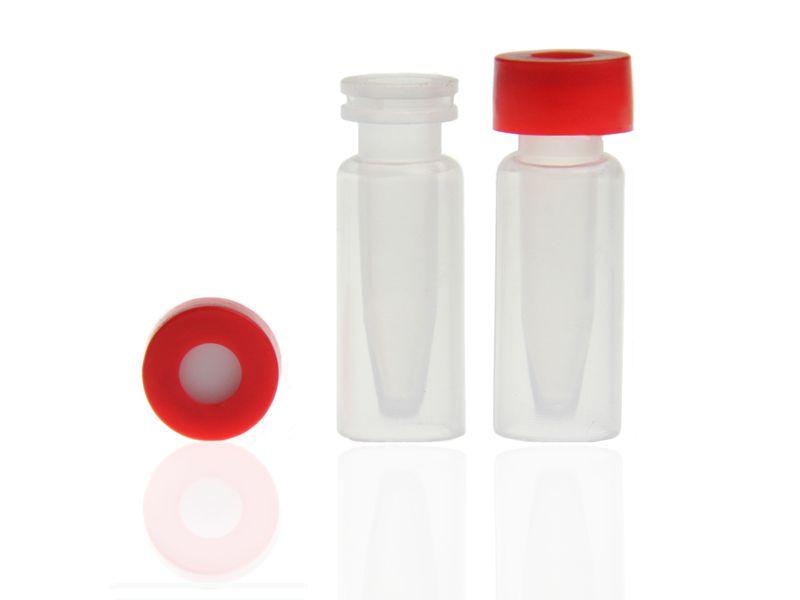 Crimp Autosampler Vials & Closures crimp vials are uniformly flat bottom for security with inserts.