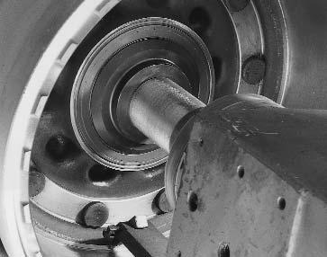 Further machining of the brake drum can then be carried out as normal in the workshop.