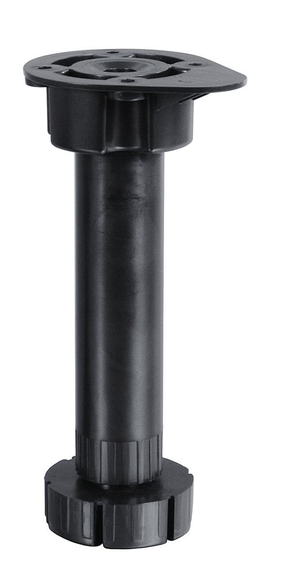 Cabinet Leg Leveler Screw-on Type Applications Precise leveling of cabinets and shelving units Provides easy access to plumbing and electrical Fully assembled