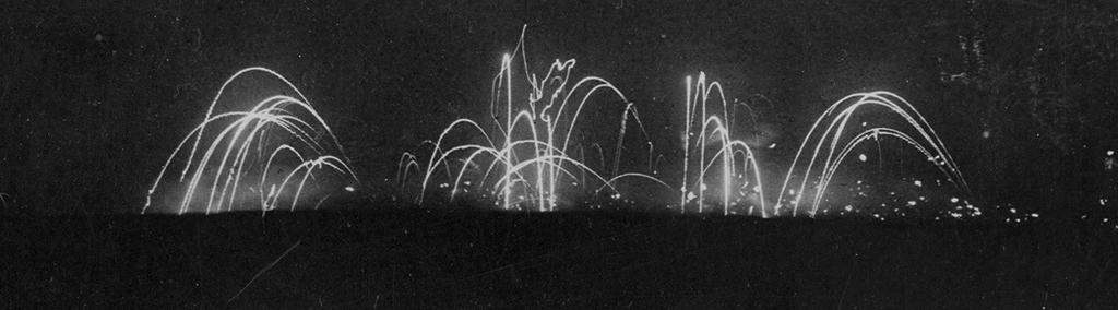 Tracer Bullets While the Great War involved a lot of futile activity, fighting at night was especially unproductive because there was no way to see where you were shooting.