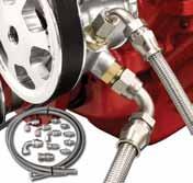 recommended flow for Ford and some GM power steering racks. This may cause excessive heat or frothing of power steering fluid.