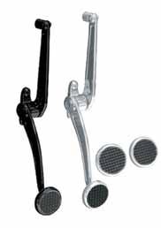 The throttle pedal is designed using Delrin bushings for smooth operation when throttling up or down during daily use.