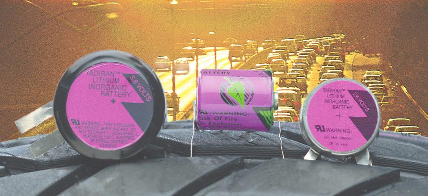 Lithium batteries in tire-pressure monitoring devices withstand high shock and vibration in temperatures up to 150 C. names from the type of cathode material they use.