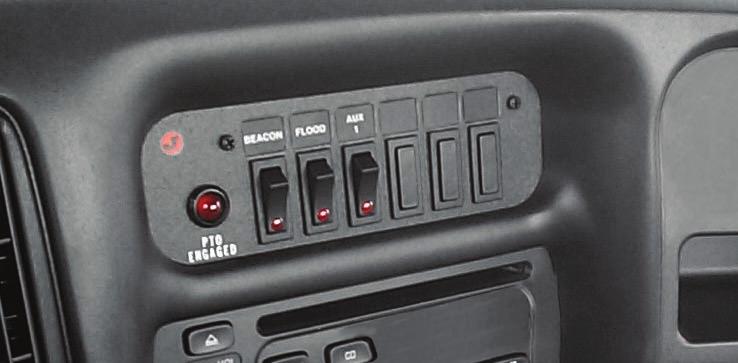 In-Dash Switch Panel Add a set of Stainless Steel Wheel