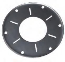 If there is not an appropriate groove in the motor s installation side, it is suggested a flange or a friction plate be used.