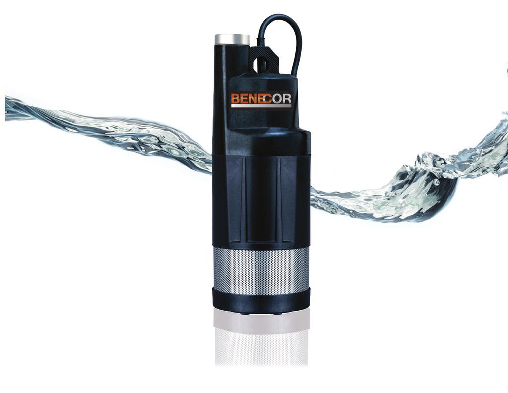 BENECOR DEF SUBMERSIBLE PUMP Benecor s powerful multi-stage submersible pump is available with 2, 3, or 4