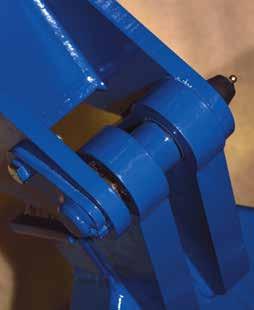 durable, Precise hydraulics Gason fits only the best quality hydraulic components for precise control and reduced maintenance.