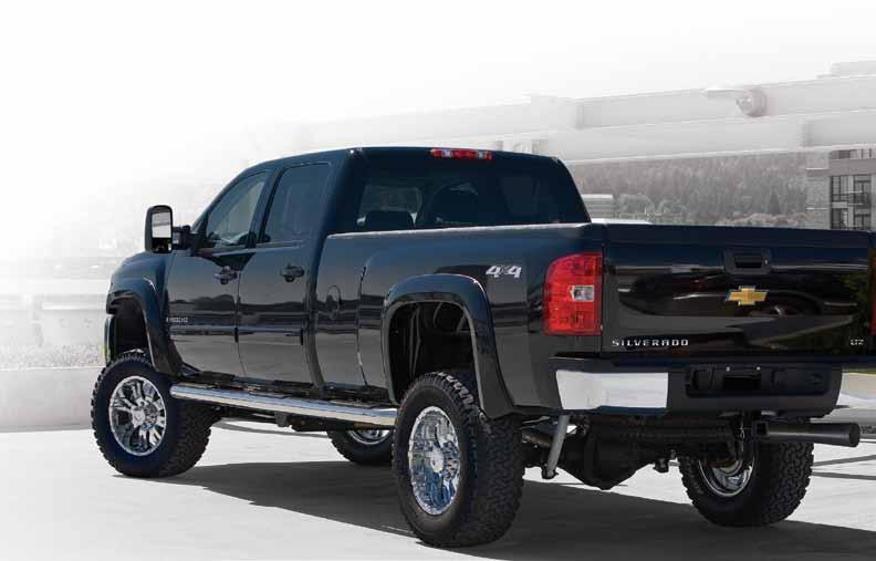 EXTEND-A-FENDER THE ULTIMATE FLARE, FOR THE ULTIMATE TRUCK 07-10 Chevrolet Silverado Extend-A-Fender Flares Extend-A-Fender Flare Sets