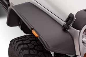 FENDER FLARES FOR JEEP BUILT FOR EXTREME USE, USING THE STRONGEST MATERIALS
