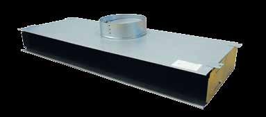 * Construction Plenum boxes are generally fabricated in 3 sections, which are either mechanically joined or spot welded to form an airtight seal.