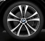 colour Wheels: 18 BMW light-alloy wheels Double-spoke styling 384 (2L9) Options: Sport leather steering wheel, black stitching (2XE) Mirror caps Black (3BE) $2,000
