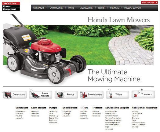 1. Go to PowerEquipment.Honda.com to register your unit. 2. Click on Product Registration. 3.