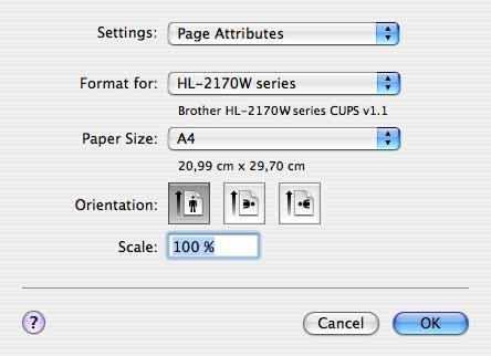 Gonilnik in programska oprema Funkcije gonilnika tiskalnika (za Macintosh ) 3 Ta tiskalnik podpira operacijski sistem Mac OS X 10.2.