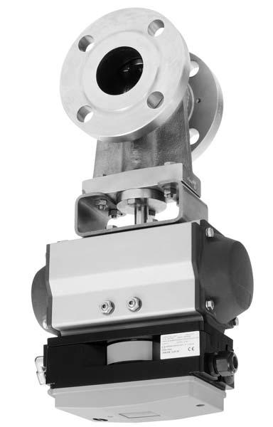 5 120 mm 2 inductive proximity switches Direct attachment to Type 3277 Actuator to actuators with NAMUR rib acc. to IEC 60534-6-1 to rotary actuators acc.
