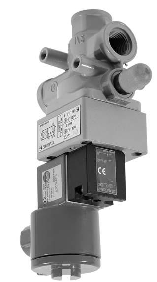 Type 3962 Pilot Valve (SAMSOMATIC) The pilot valve is used to control booster or diaphragm valves as well as valves conforming to ISO 5599/1 with CNOMO interface.