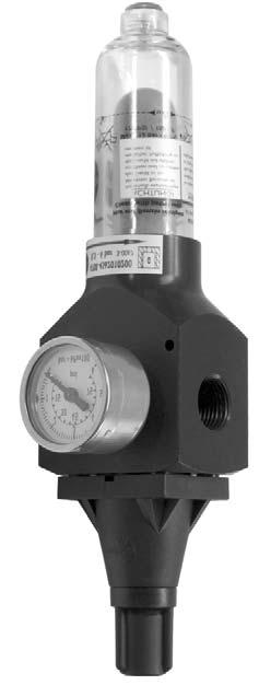 30 Type 3962-9x04 EEx d Pilot Valve with Type 3756 Booster Valve Type 4708 Supply Pressure Regulator Supply pressure regulators provide pneumatic measuring and control equipment with a constant air