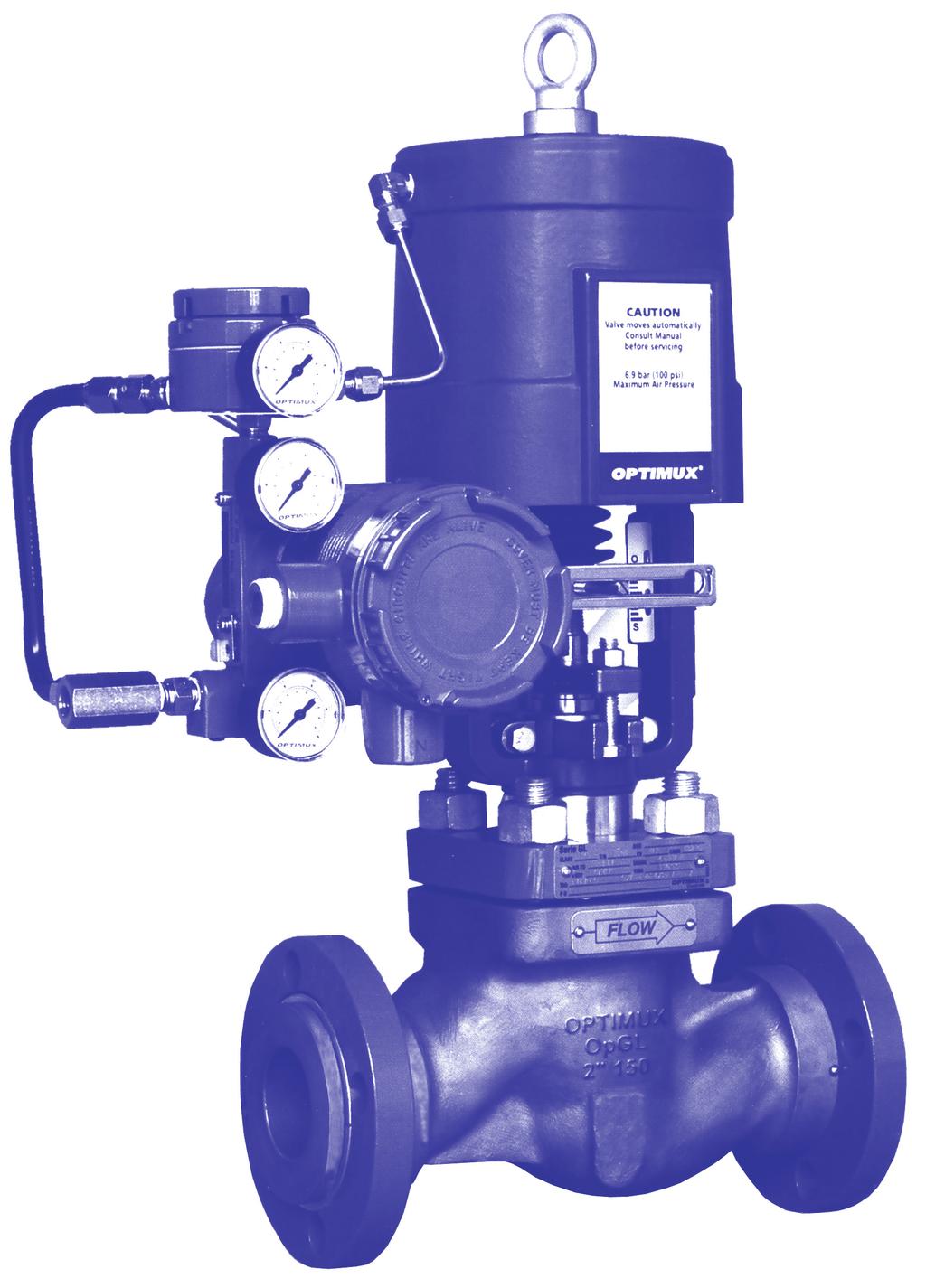 325 Op-GL - Globe The simple, reliable rugged and economical globe valve A Globe control valve with superior performance Piston-cylinder actuator Easy disassembly, including removal of bonnet and