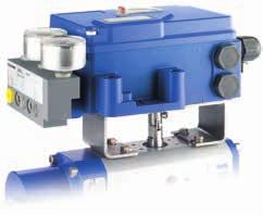 Optional Stainless Steel housing Example for mounting on rotary actuator The analog Positioner SRI990 with analog input 4-20 ma is designed to operate pneumatic valve actuators.