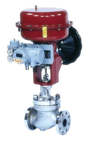 When a control signal differs from the valve actuator