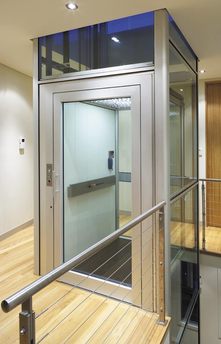 DOMUSLIFT Free from stairs DomusLift is the elevator designed to meet vertical mobility needs in public and private buildings.