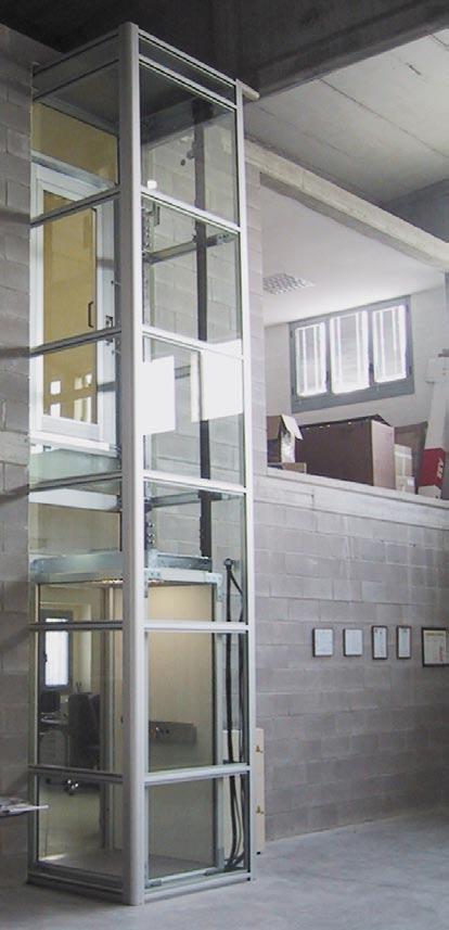 Installation flexibility, service capacity and aesthetic input are DomusLift key features.
