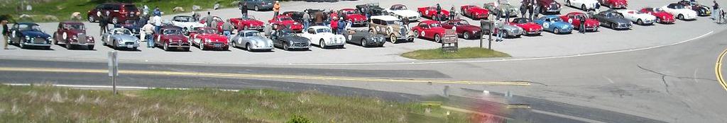 The event started on Sunday afternoon, April 24TH, with a display of the 66 cars that would be involved.