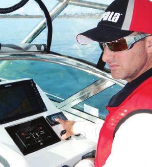 Active Trim $5 VESSELVIEW 50 Get real time engine and boat performance data at your fingertips on a state-of-the-art, industry leading multi-function 5 high-definition digital touch screen display.