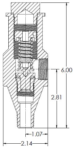 801 Series 801D, 801, 801SS, 801QR, 801QRX, 801QRW Part # Body Material Wt. (lbs.) Inlet Outlet Compatible 3-Way Manifolds 801D Ductile Iron 3.