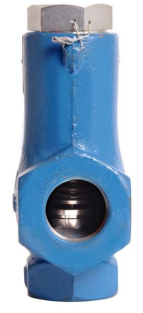 805 LQ For general purpose use, this liquid safety valve is cast out of ductile iron, coated with a blue primer for 