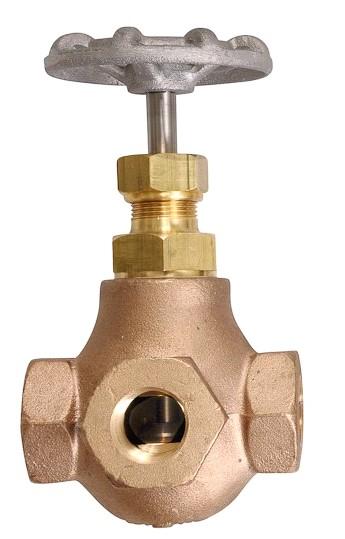 843, 844, & 845 Series 843, 844, 845 3-Way shut off valve with hand wheel. A compact body design for easy installation and use.