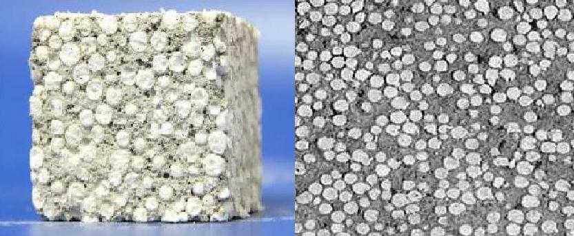 2.3.3. Ekspandirane granule polimera Postupak proizvodnje najviše upotrebljavanog lakog betona od granuliranog ekspandiranog polistirena (EPS - beton), kojega najčešće zovemo stiropornim betonom,