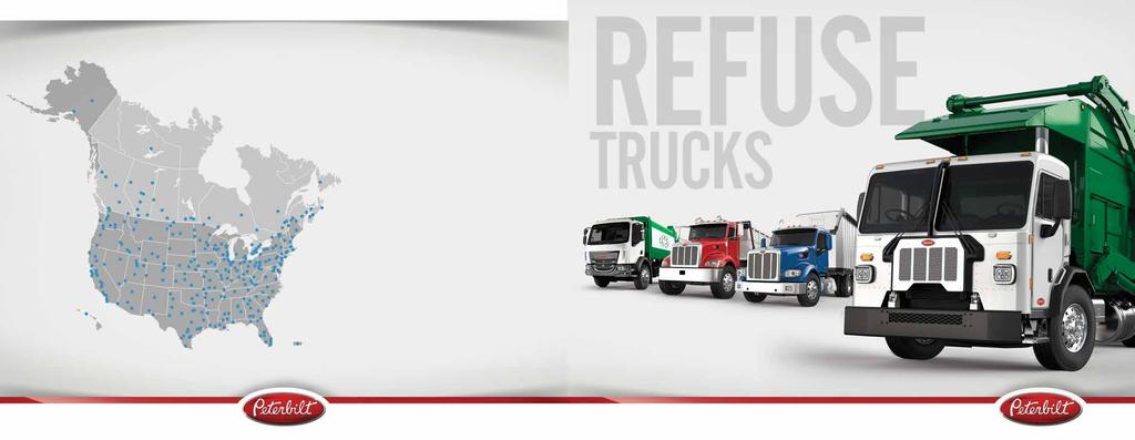 DEALER SUPPORT Peterbilt s extensive dealer network means you or your driver is never far from Peterbilt parts, service and sales expertise.