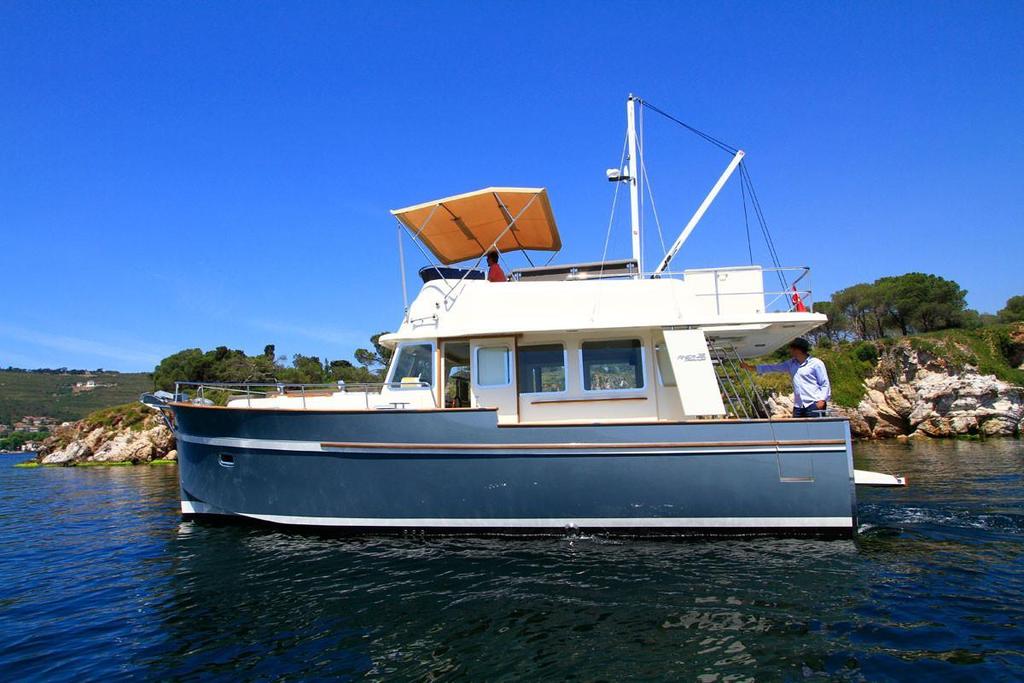 Rhea Trawler 36 Price: 350,000 Tax Not Paid The Rhea 36 Trawler has elegant lines and classic appearance; this boat offers all the necessary comforts for long range cruising.