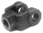 1 Rod Clevis INDUSTRIAL MOUNTS INDUSTRIAL MOUNTS Material: 05, 07, 10 Iron Casting 1/16 Radial Float 2 Spherical Motion PART NUMBER CB CD CE CH CW F L A KK ER CM-RC0500 0.