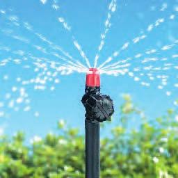 Sprayer Inlet: 10-32 NFT R187CT 5/card 10 R187CB 5/card 35 A187010B 10/bag 35 Quarter Circle Adjustable Sprayer Uniformly sprays water over a
