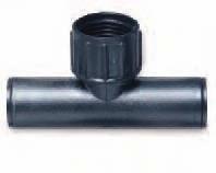 Available in 3/4" BSP thread. Call for details. 3/4" Hose Thread Swivel x 1/2" Compression Tee For use with 1/2" (.620".