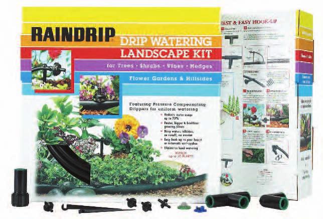 LAN D S CAPE K ITS shrubs & hedges perimeter plantings & roses container plants trees shrubs trees vegetable gardens container watering roses low volume sprinklers for ground cover or new planting