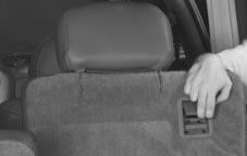 Head Restraints Slide the head restraint up or down so that the top of the restraint is closest to the top of your ears. This position reduces the chance of a neck injury in a crash.