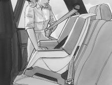 be able to unbuckle the safety belt quickly if you ever