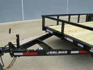 EH20-10LE-HDLS 20 23 10,000 lbs. 5,200 lbs. ea. 225/75D15D 2,875 lbs.
