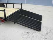 Heavy Duty Split Landscape Gates The payload carrying capacity of any trailer unit is determined by the GVWR of the trailer, the