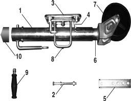 Assembly Diagram Pivot Bolt (11) (not shown) 12 PLEASE READ THE FOLLOWING CAREFULLY THE MANUFACTURER AND/OR DISTRIBUTOR HAS PROVIDED THE PARTS LIST AND ASSEMBLY DIAGRAM IN THIS MANUAL AS A REFERENCE