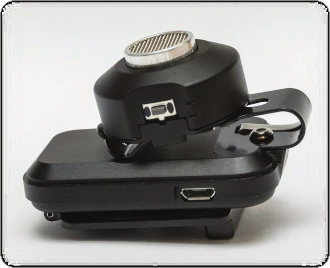 Getting Familiar with your BuzzClip Your BuzzClip consists of 3 main parts: The Rounded Top (A) This rounded enclosure