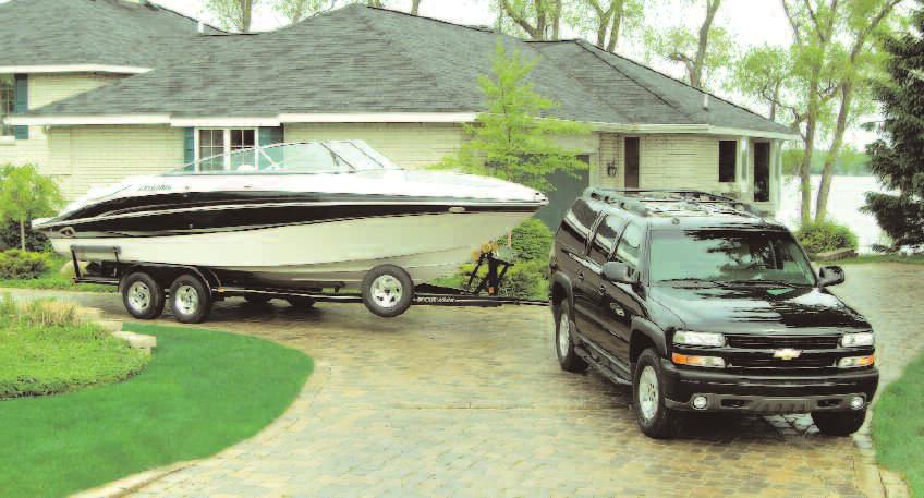 SURE-D CUSTOM-MATCHED TRAILERS Trailer-made for your boat. Sure-Load trailers are the envy of anyone who has ever launched a boat and the only way to get one is to buy a Four Winns.