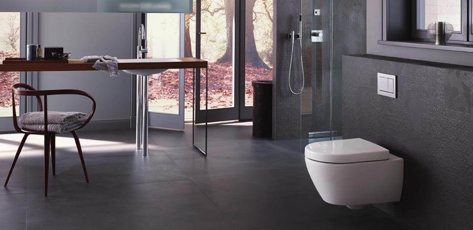 Pure performance. The Omega range from Geberit.