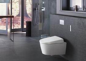 The Geberit actuator plates in the Omega range open up new horizons in bathroom design.