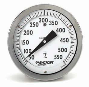 218 Duratemp Thermometer eries 600A-01 Accuracy (±1% F.