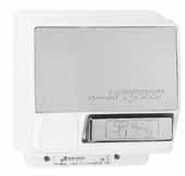 Quiet Hand Dryer NOVA 4 110-120 V 1800 Watts 60 Hz 15 Amps 208-240 V 1800