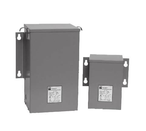 Industrial Control Transformers 5 HSZ Series Industrial Control Transformers The HSZ series of industrial control transformers are designed for applications requiring