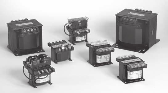 5 Industrial Control Transformers The SBE - Encapsulated Series The SBE Encapsulated industrial control transformers are epoxy encapsulated to seal the transformer windings against moisture, dirt and